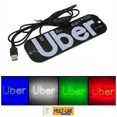PLACA LED UBER