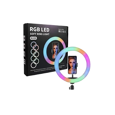 RING LIGHT COM TRIPÉ 26 CM MJ26