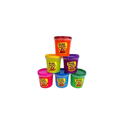 SLIME COM GLITER 180 GRAMAS CAIXA COM 12 POTES