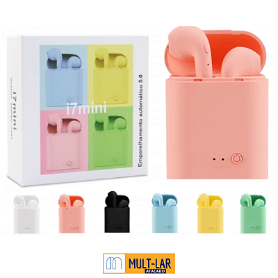 FONE i7 BLUETOOTH MINI COLORIDO A-169