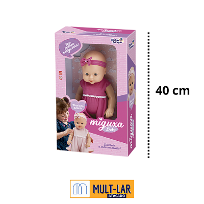 BONECA MIGUXA BABY 9583