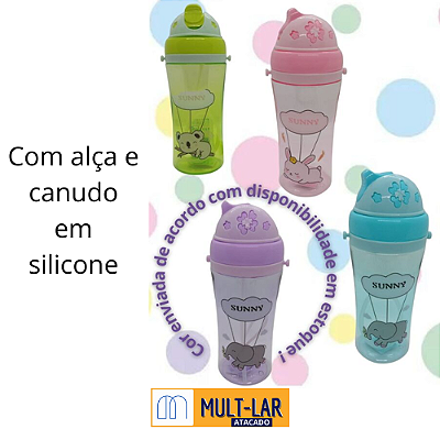 GARRAFA SUNNY C/ ALÇA 500ML 2350