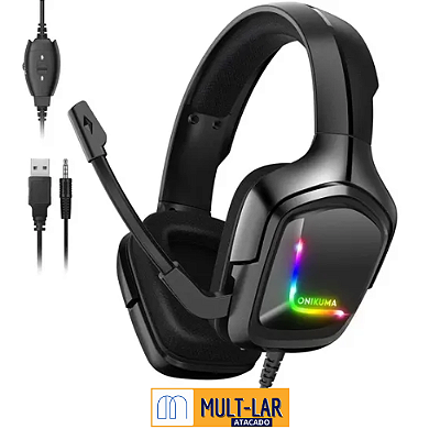 FONE HEADSET GAMER PROFISSIONAL K20