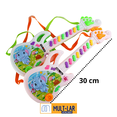 GUITARRA INFANTIL A PILHA 318-7