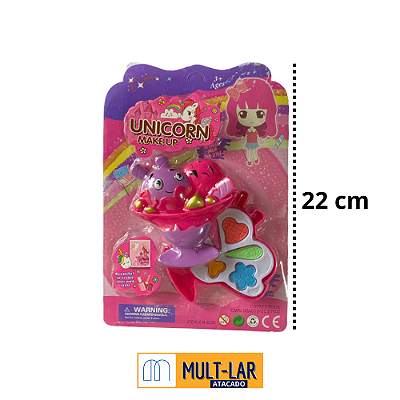 Kit Maquiagem Infantil Boneca Sorvete