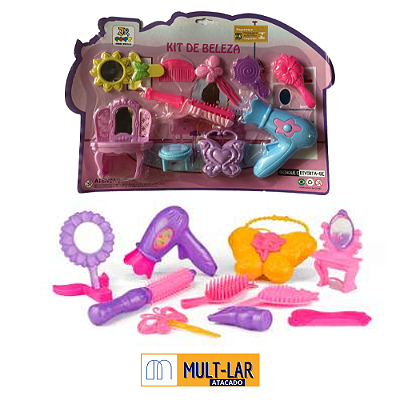 KIT BELEZA CARTELA C/ 10 PEÇAS JR0267