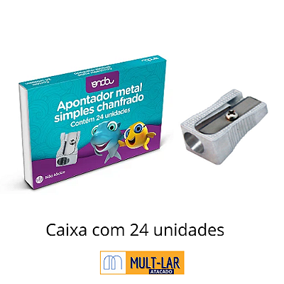 APONTADOR METAL COM 24 UNIDADES 1315023