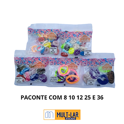 RABICO SORTIDO COM 8, 10, 12, 25, 36 PEÇAS