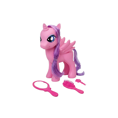 UNICORNIO DE VINIL KIT COM 5 PEÇAS