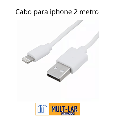CABO IPHONE 3A 2 METROS LUMY-0032-I8