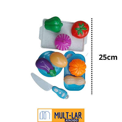 KIT COZINHA ALIMENTOS TOYS-23817