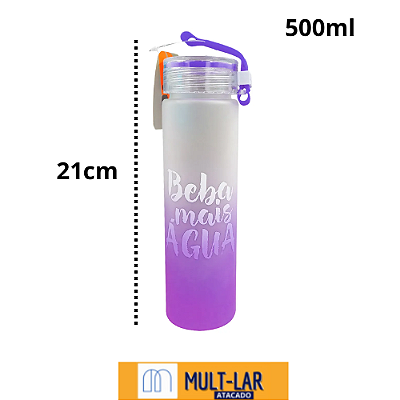 GARRAFA 500ML FRASES 4275