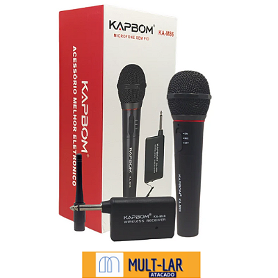MICROFONE SEM FIO KA-M86