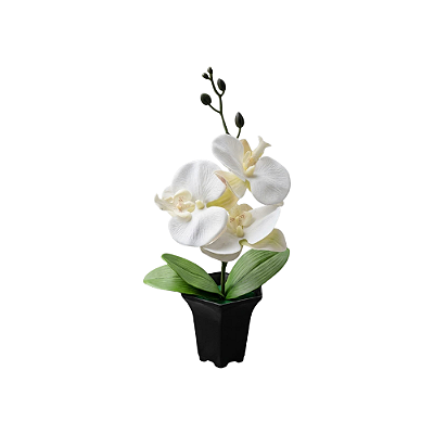 VASO FLOR ARTIFICIAL ORQUIDEA 30CM VA7037
