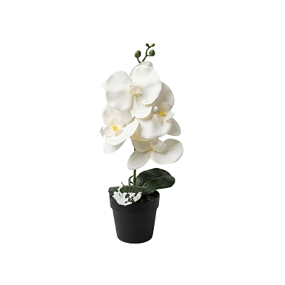 VASO FLOR ARTIFICIAL ORQUIDEA 30CM VA7010