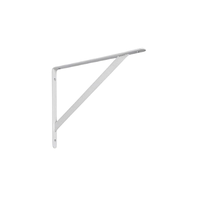 CANTONEIRA METALICA MAO FRANCESA BRANCA 30CM BFH1169