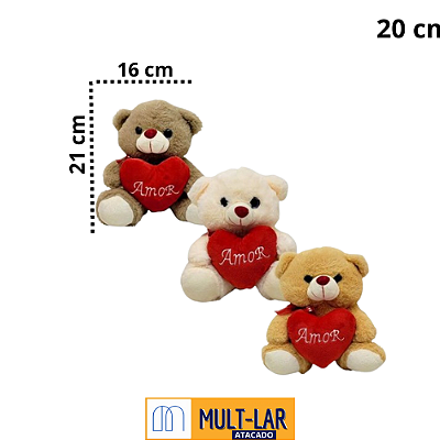PELUCIA URSO 19CM FE7373