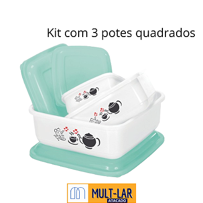 POTES QUADRADO PMG 2440