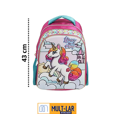MOCHILA COSTA PONEY INF. FEM. FUC61