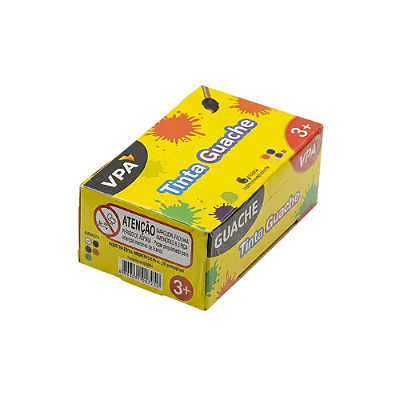 TINTA GUACHE PT C/6 CX C/6CORES KZ132005