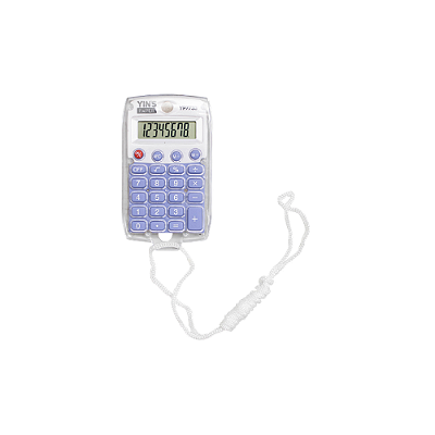 CALCULADORA DE BOLSO C/ CORDAO YP7733
