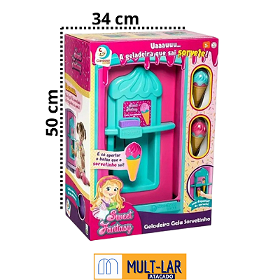 SWEET FANTASY GELADEIRA GELA SORVETINHO 2014