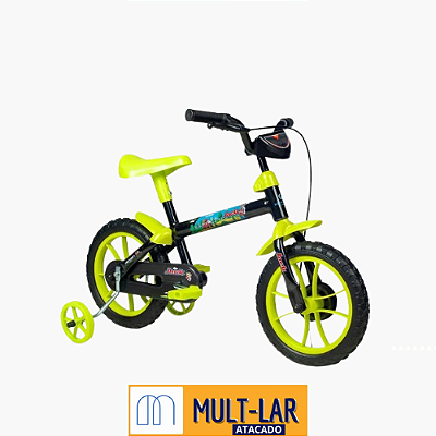 BICICLETA M JACK PTO C/AC LIMAO-ARO12