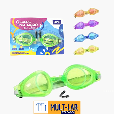 OCULOS DE NATAÇÃO INFANTIL C/ PROTETOR DE OUVIDO WX2943