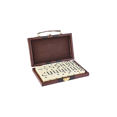 JG DOMINO PONTOS PRETOS 28PÇS 5MM WX4086
