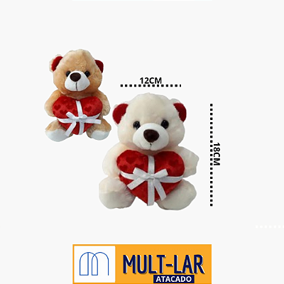 PELUCIA URSO 20X15CM FC2636