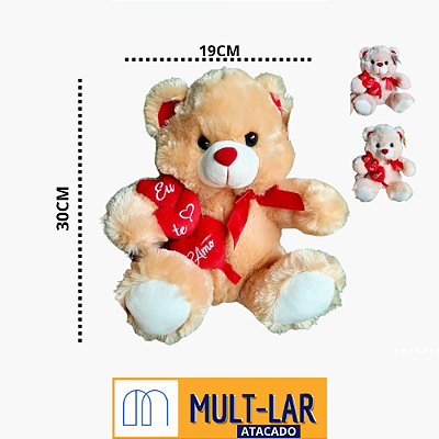 PELUCIA URSO 30CM FC2784