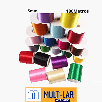 FITILHO COLOR 5MM C/180MT AX20285-A