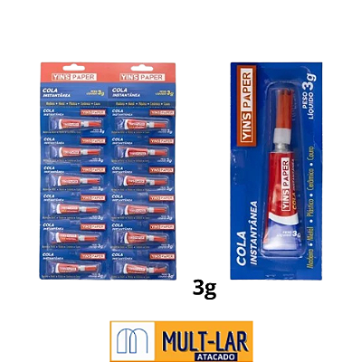 COLA INSTANTANEA 3G YINS YP7432 CT C/12