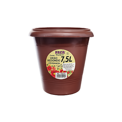 VASO REDONDO CERAMICA 7,5 LTS 1323