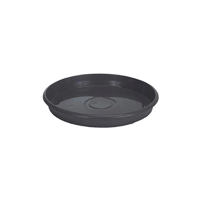 PRATO VASO RED. PRETO 13,3CM 2823