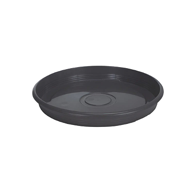 PRATO VASO RED. PRETO 20,5 CM 2824