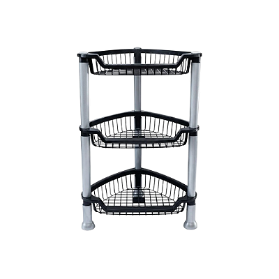ORGANIZADOR MULTIUSO TRIANGULAR TRIPLO PRETO 831