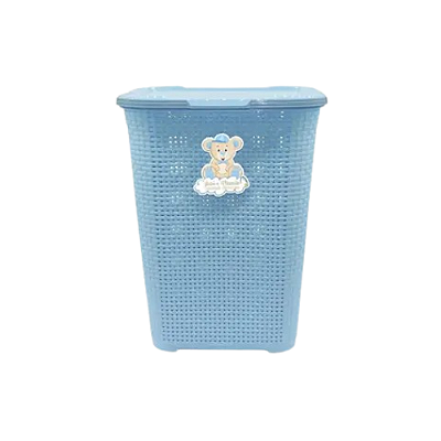 CESTO RATTAN 30L AZUL BM2096