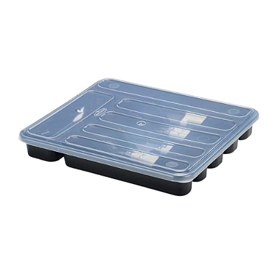 PORTA TALHER COM TAMPA 6 DIVISORIAS 7900