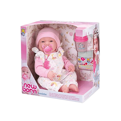 BONECA DIVER NEW BORN SONINHO MENINA 8334