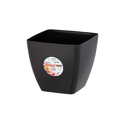 VASO ELEGANCE PRETO 7,800ML 2802