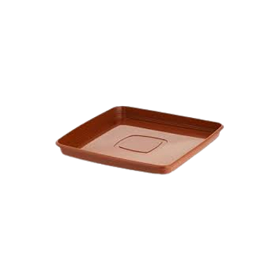 PRATO VASO QUAD. CERAMICA 20,5CM 2833