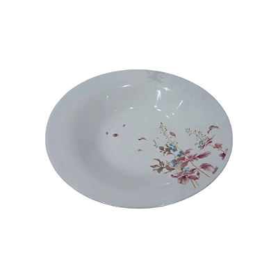 PRATO FUNDO DE VIDRO FLOERS BORD 21,5CM 16672