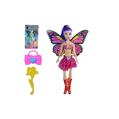 BONECA FADINHA COM ACESSORIOS FU3127