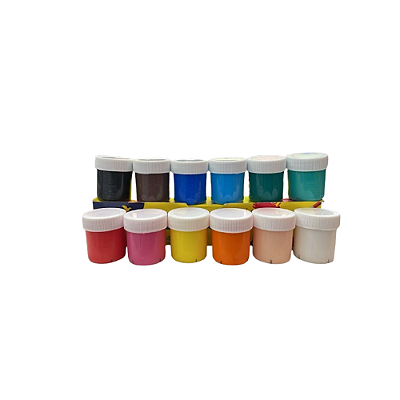 TINTA GUACHE 12 CORES 15ML VPA196