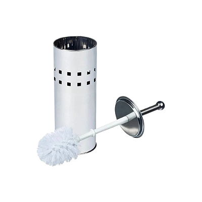 ESCOVA PARA VASO SANITARIO COM SUPORTE INOX CA15493