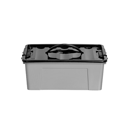 CONTAINER PLASTICO CINZA N7 20L 9377