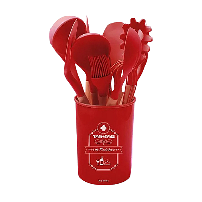 KIT TALHER SILICONE FLORIDA 13PÇS 6863