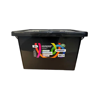 CAIXA ORGANIZADORA C/ TAMPA 20LT 25951