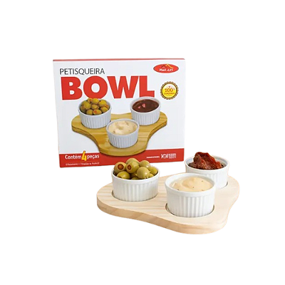PETISQUEIRA BOWL 4PÇS 061